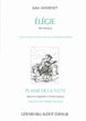 Massenet, Elegie des Erinnyes (Billaudot)