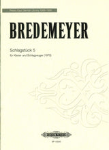 Bredemeyer, Schlagstuck 5 (Pf,Perc) (Peters)
