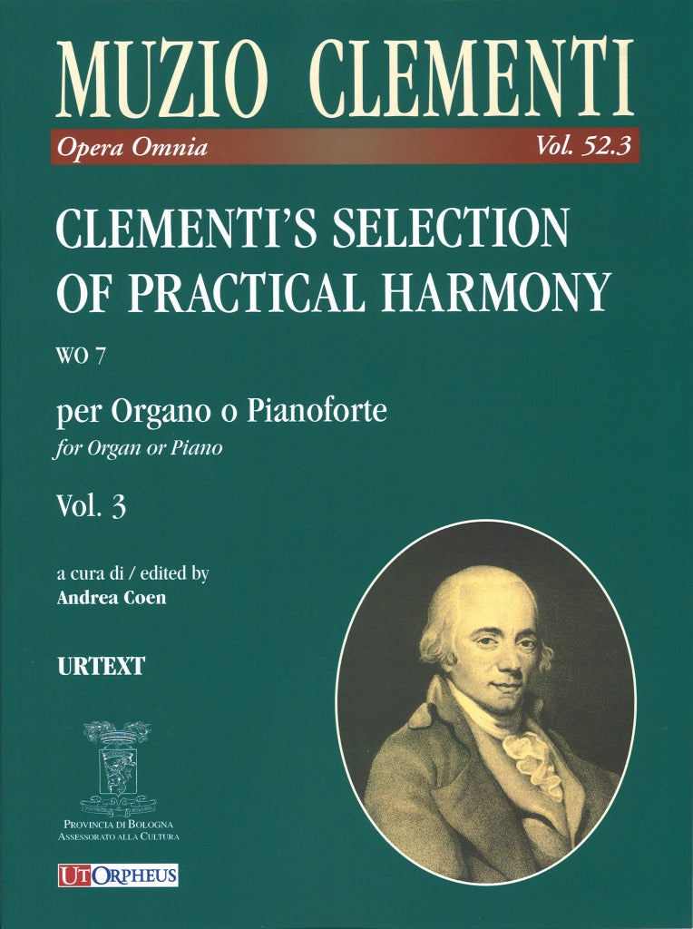 Clementi, Opera Omnia 52/3 Practical Har (Ut Orpheus)