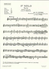 Cousin, 20 Solos concertants, 1: 1-10 (Combre)