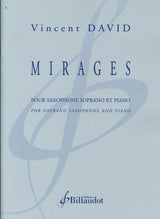 David,V., Mirages (SSax,Pf) (Billaudot)
