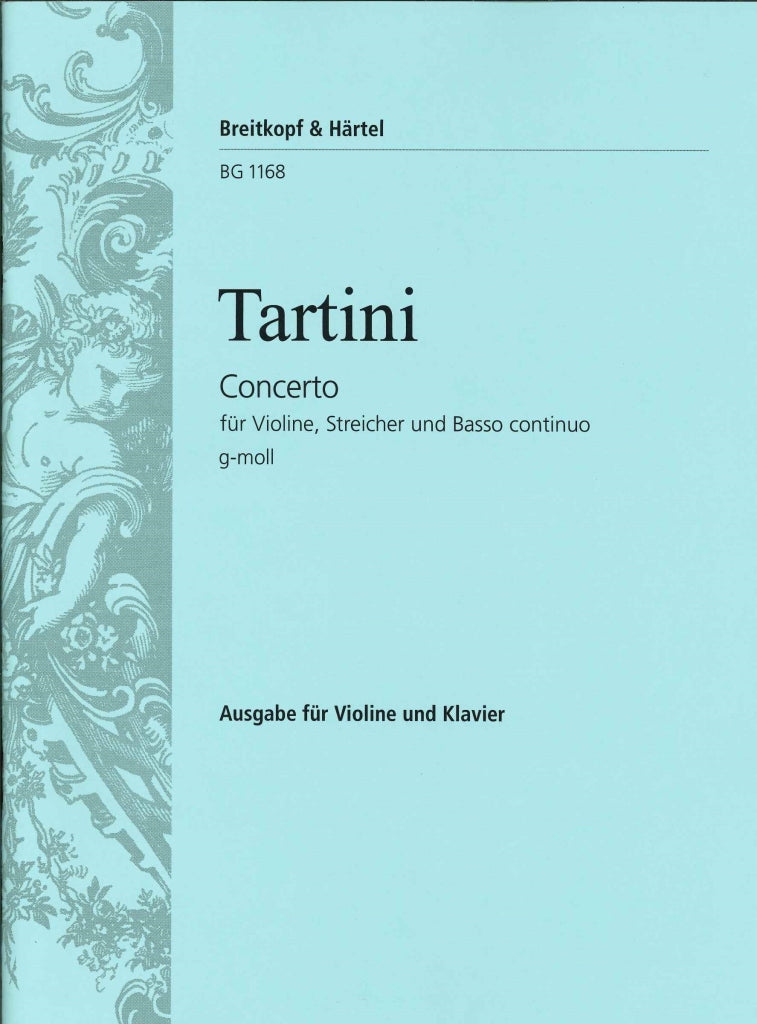 Tartini, Concerto in g, D 86 (Rostal) (Gerig/Breitkopf)