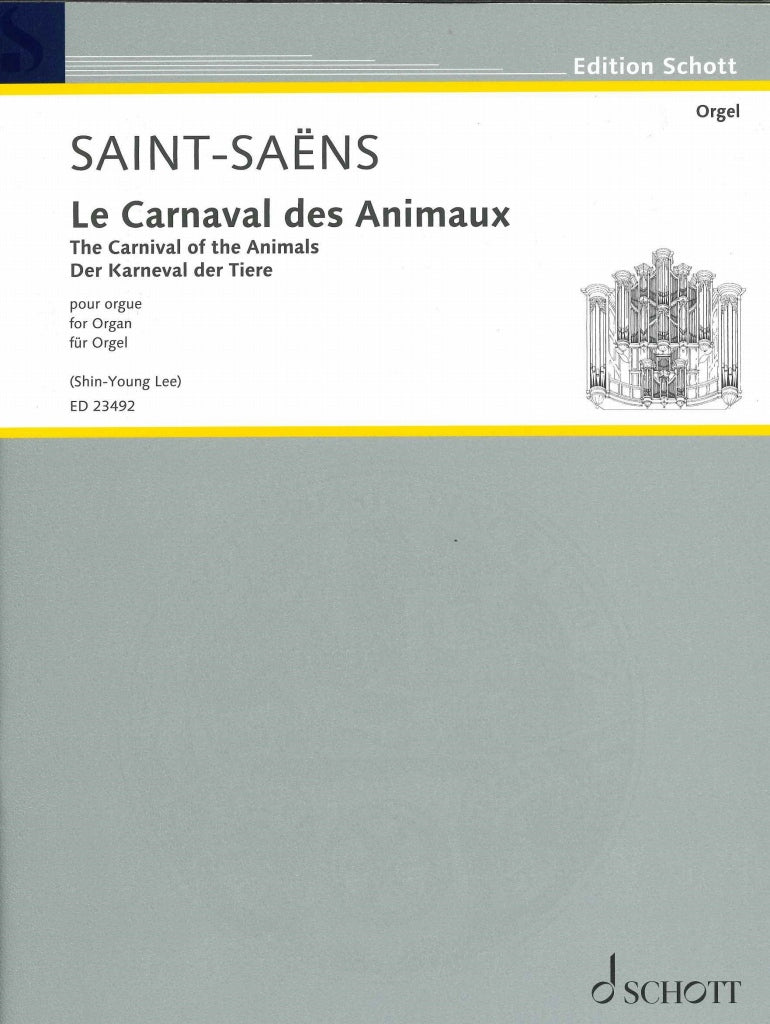 Saint-Saens, Carnaval des animaux (Lee) (Schott)