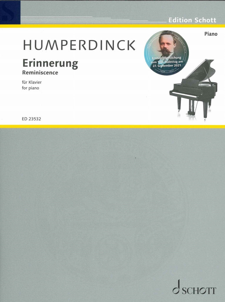 Humperdinck, Erinnerung (1871) (Schott)