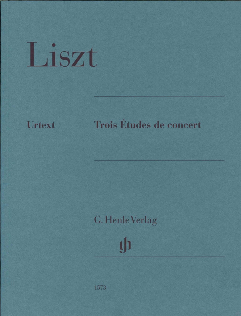 Liszt, 3 Etudes de concert (Jost) (Henle)