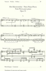 Schonberg, 3 Klavierstucke op. 11 (Henle)