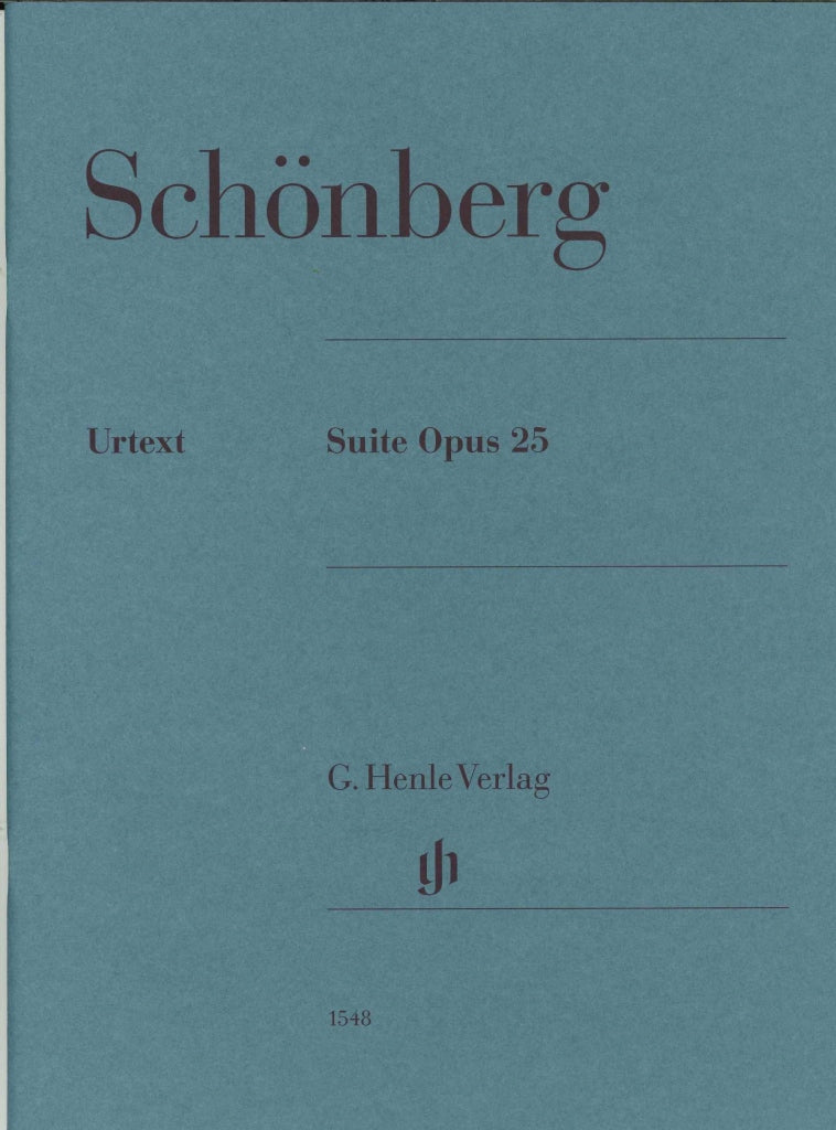 Schonberg, Suite op. 25 (1923) (Henle)