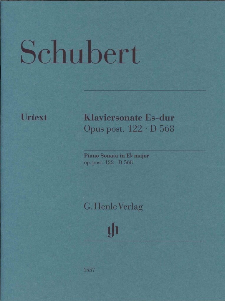 Schubert, Sonata D 568 in Eb (Rahmer) (Henle)