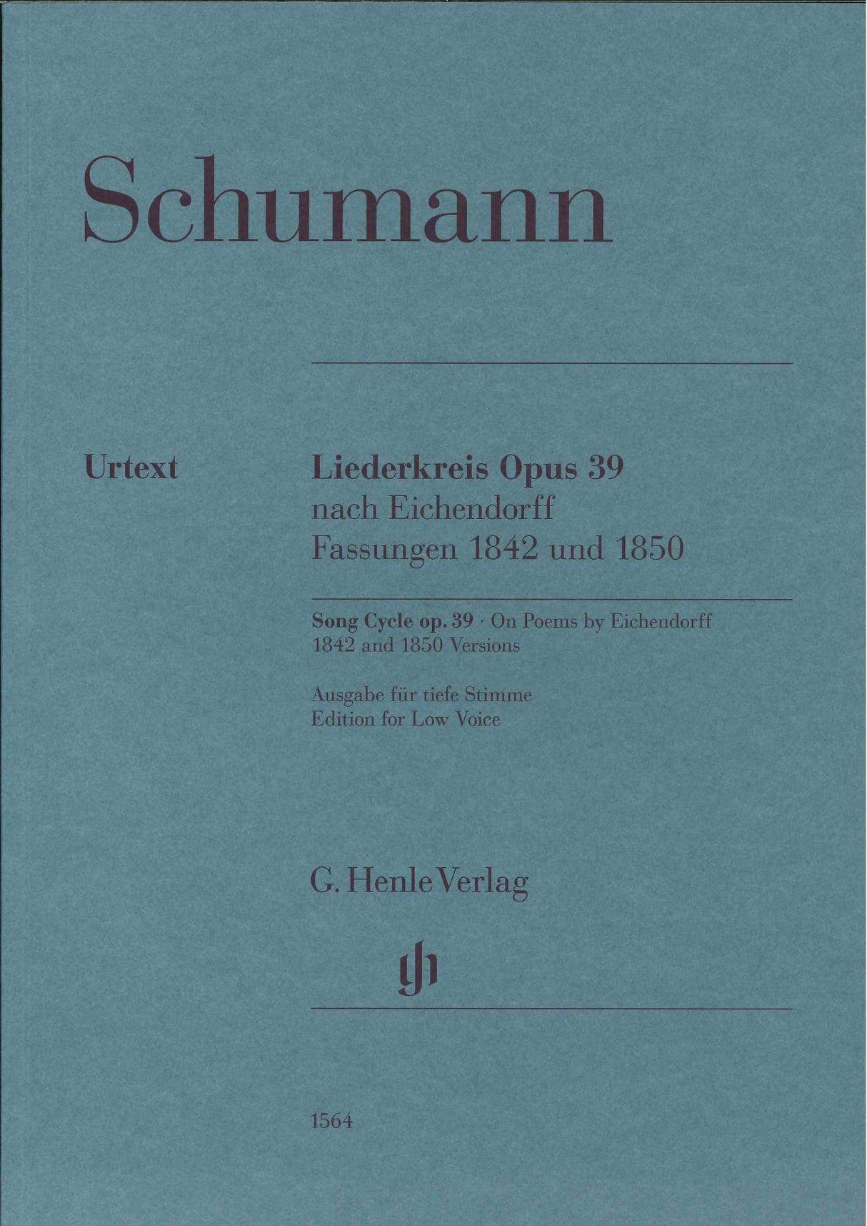 Schumann, Liederkreis op. 39 (L) (Henle)