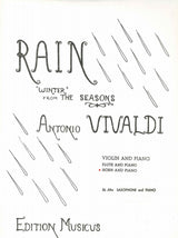 Vivaldi, Rain (Winter) from the Seasons (Edition Musicus)