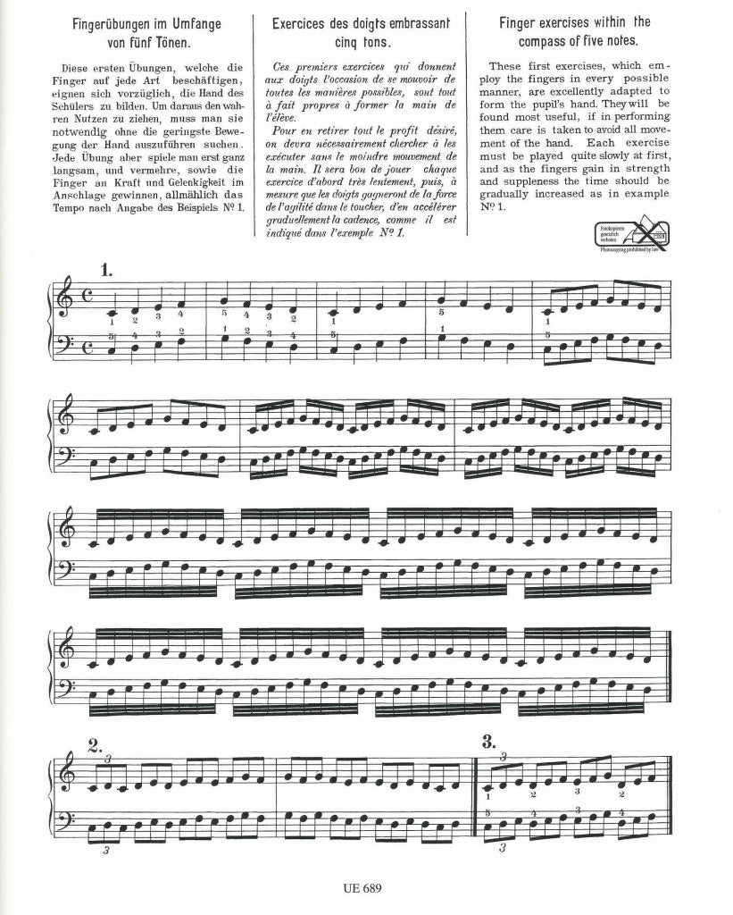 Herz, Gammes: Collection of Studies, Sca (Universal)