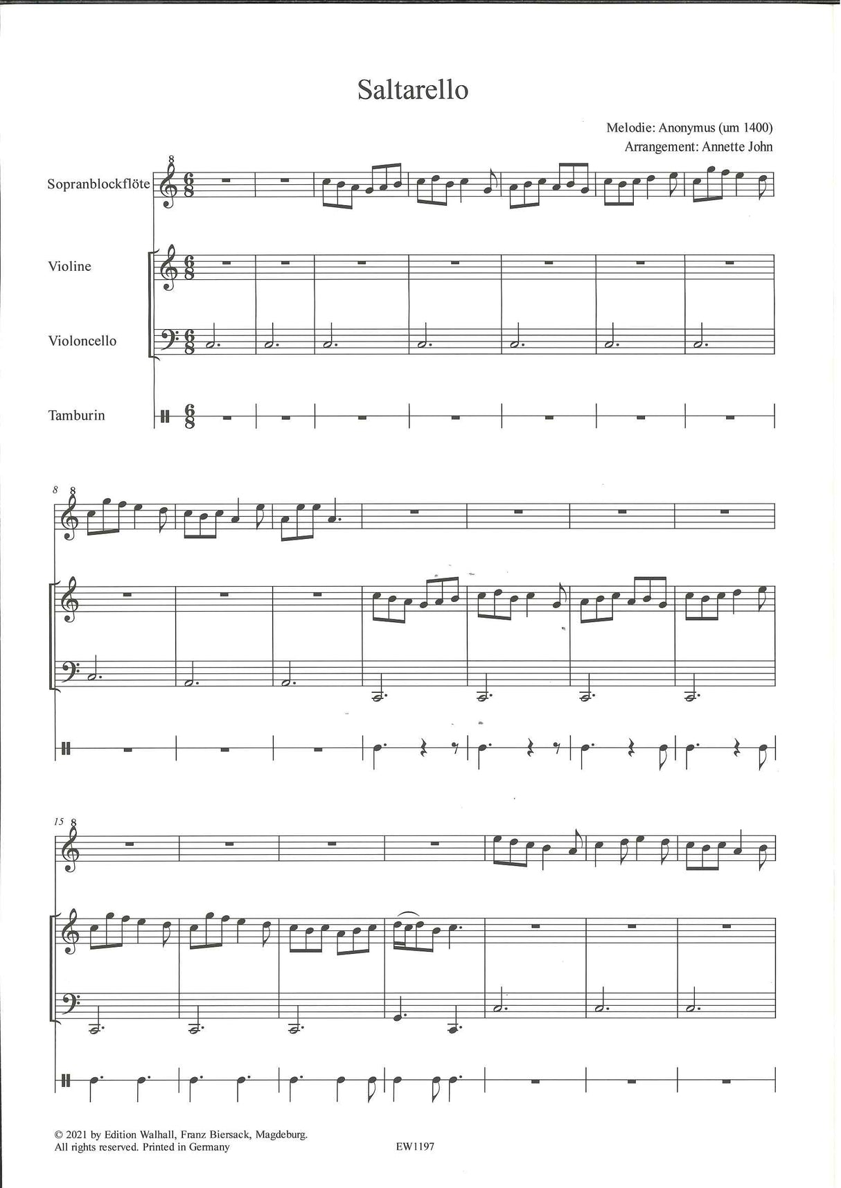 Lamento di Tristano (Walhall)