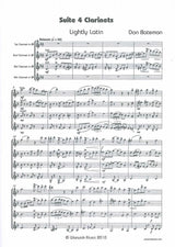 Bateman, Suite 4 Clarinets (4BbCl) (Warwick Music)