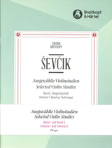 Sevcik, Selected Violin Studies 2v. Set (Breitkopf)
