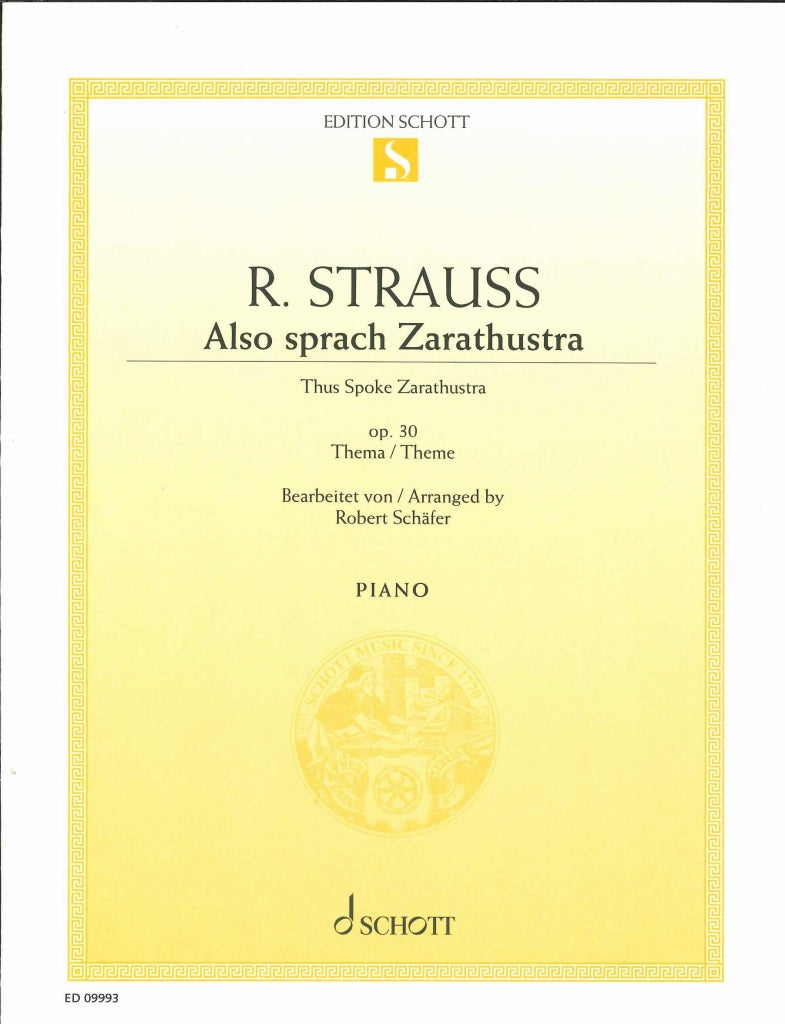 Strauss,R., Also spr. Zarathustra Thema (Schott)