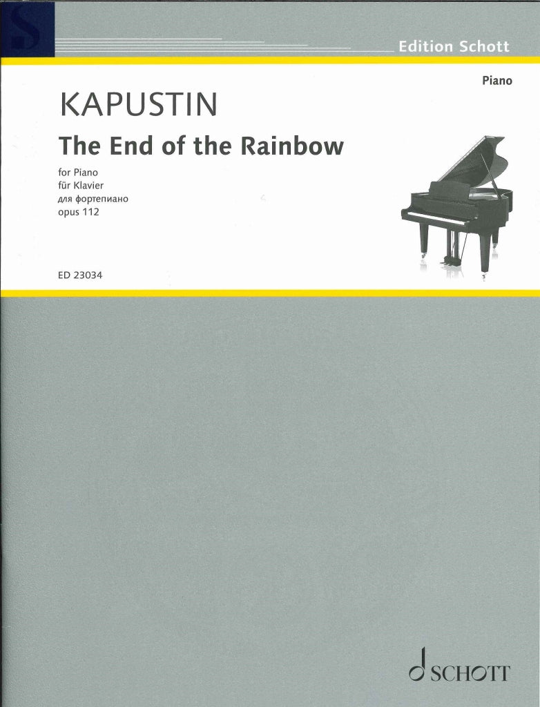 Kapustin, End of Rainbow op. 112 (2003) (Schott)