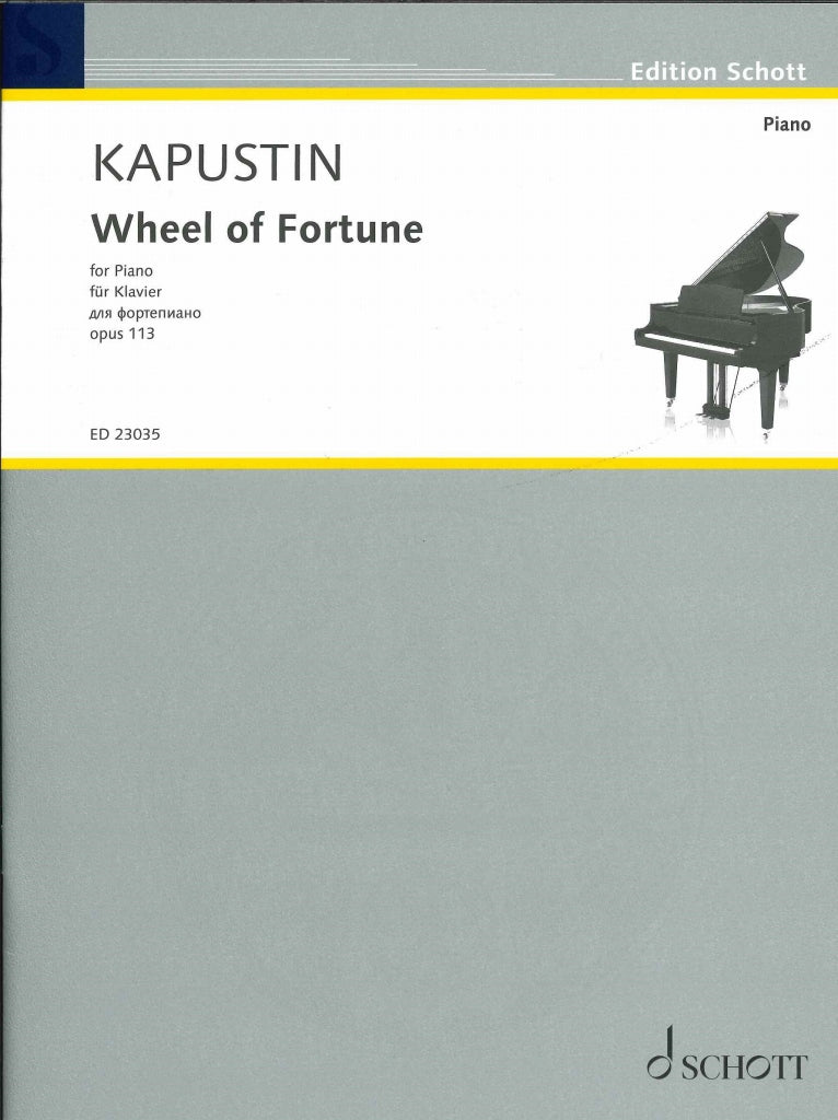 Kapustin, Wheel of Fortune, op. 113 (Schott)