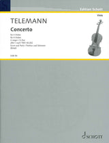 Telemann, Concerto in G TWV 40/202 (4Va) (Schott)