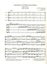 Telemann, Concerto in G TWV 40/202 (4Va) (Schott)