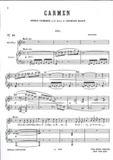 Bizet, Carmen, Je dis que rien ne m'epou (Choudens)