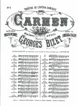 Bizet, Chanson boheme 'Les tringles des (Choudens)