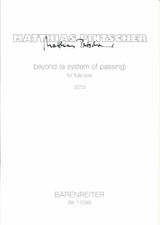 Pintscher, Beyond: A System of Passing (Barenreiter)