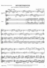 Jevtic, Divertimento (2Trp,Pf) (Bim)