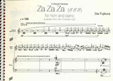 Fujikura, Za za za, for Horn and Piano (Ricordi)