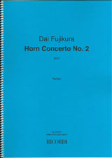 Fujikura, Concerto for Horn No. 2 (Ricordi)