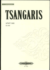 Tsangaris, What I See (Peters)