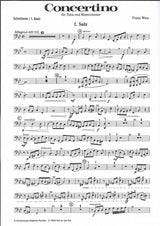 Watz, Concertino fur Tuba (Rundel)