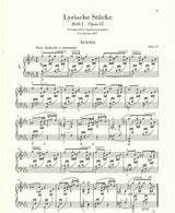 Grieg, Lyrische Stucke, Complete (Cloth) (Henle)