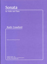 Crawford, Sonata for Violin and Piano (Merion/Presser)