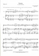 Crawford, Sonata for Violin and Piano (Merion/Presser)