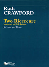 Crawford, 2 Ricercare on Poems by Tsiang (Merion/Presser)