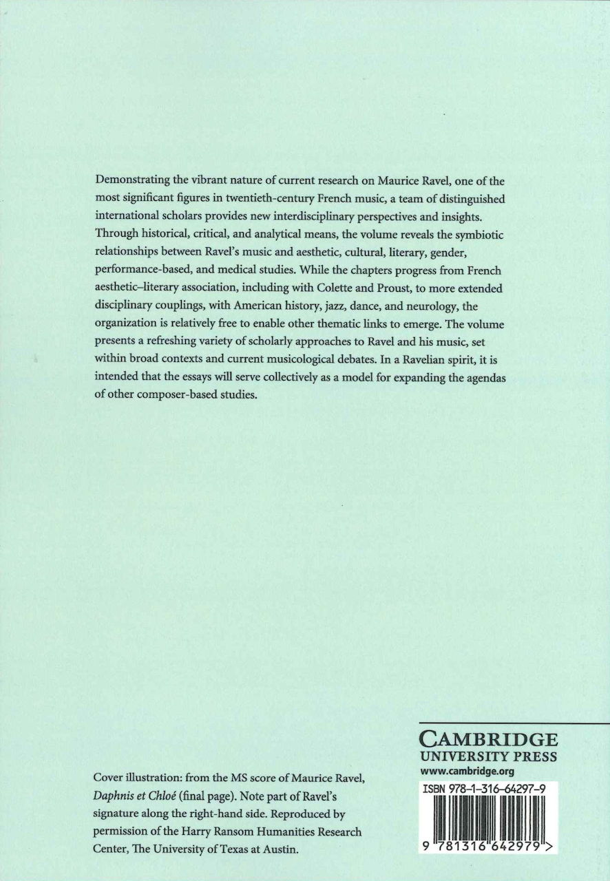 Mawer, Ravel Studies (paper) (Cambridge University Press)