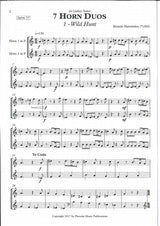 Matosinhos, 7 Horn Duos (Phoenix Music Publications)