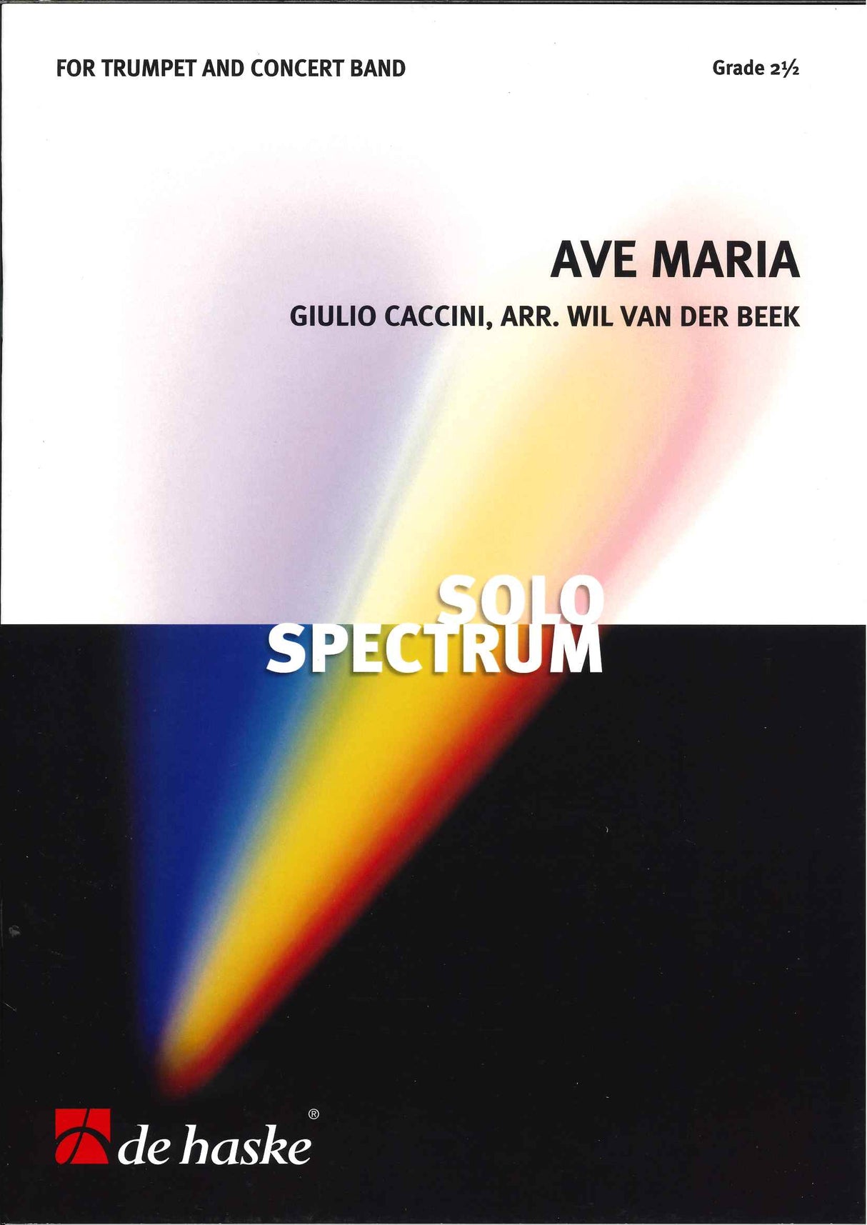 Caccini, Ave Maria: Full Score (De Haske)