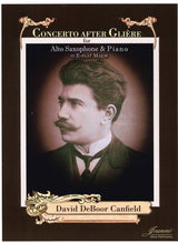 Canfield, Concerto After Gliere (Jeanne Music Publications)