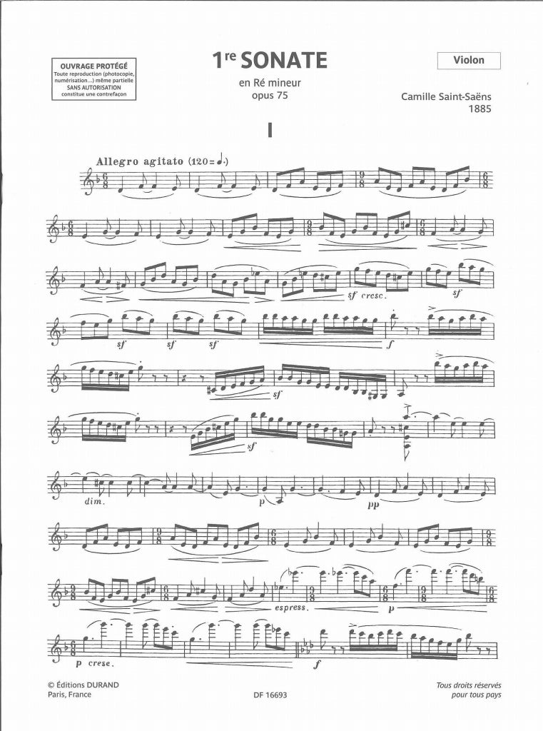 Sonates francaises choisis (Durand)