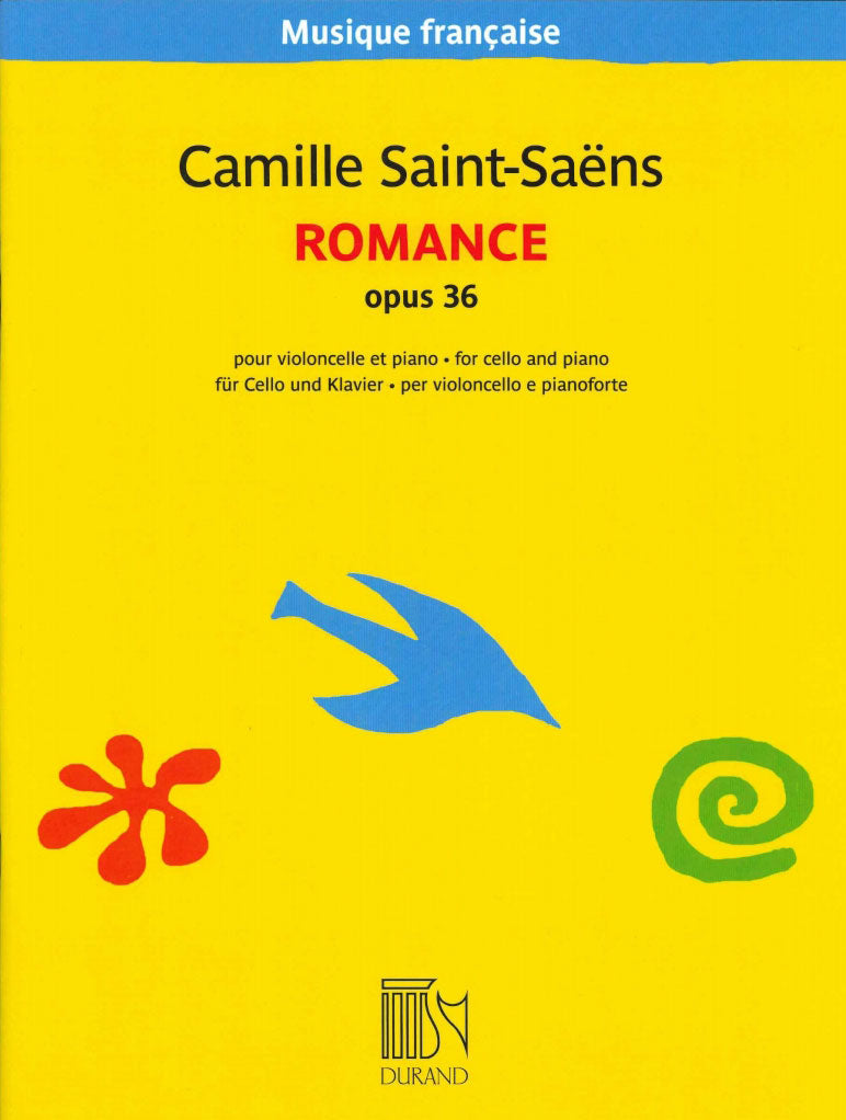 Saint-Saens, Romance op. 36 (Vc,Pf) (Durand)