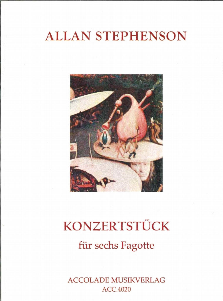 Stephenson, Konzertstuck fur 6 Fagotte (Accolade)