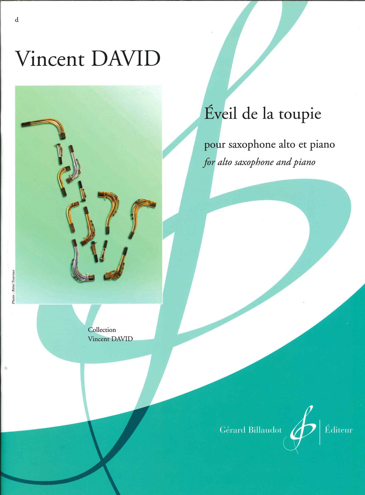 David, Eveil de la toupie (ASax,Pf) (Billaudot)
