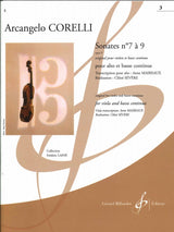 Corelli, Sonatas op. 5/7-9 (Billaudot)