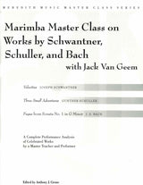 Van Geem, Marimba Master Class (Meredith Music/GIA Publications)
