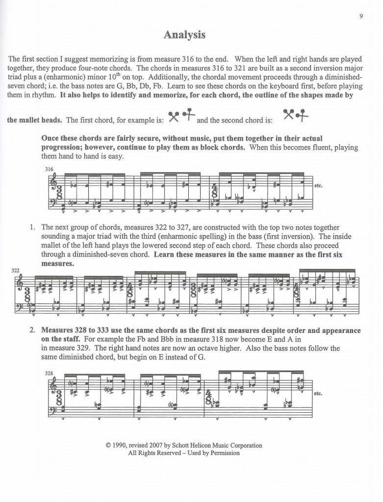 Van Geem, Marimba Master Class (Meredith Music/GIA Publications)