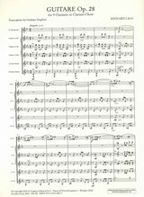 Lalo, Guitare op. 28, for 9 Clarinets (Ut Orpheus)