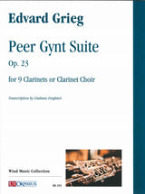 Grieg, Peer Gynt Suite, for 9 Clarinets (Ut Orpheus)