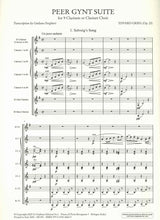 Grieg, Peer Gynt Suite, for 9 Clarinets (Ut Orpheus)