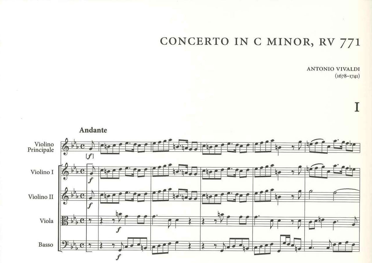 Vivaldi, 6 Concertos for Anna Maria, 1 (Edition HH)